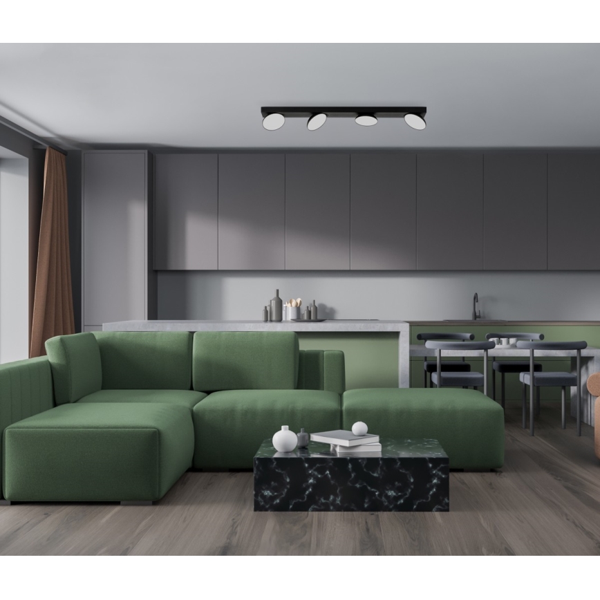 ITALUX - LED Kohtvalgusti CASTELIO 4xLED/5W/230V 4000K must