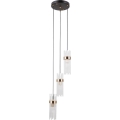 ITALUX - TARASO ripplühter kaabliga 3xE14/40W/230V must/kuldne