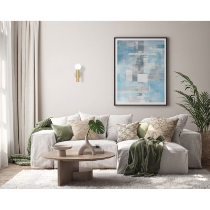 ITALUX - Seinavalgusti FILANO 1xG9/5W/230V kuldne