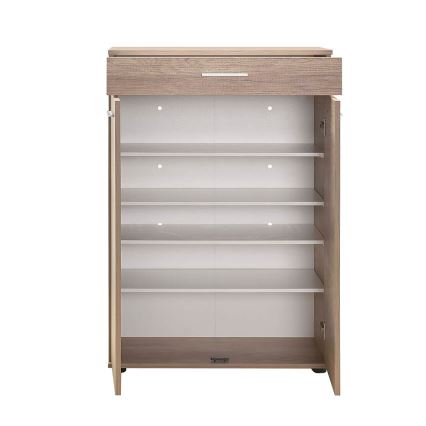 Jalanõudekapp 108x73 cm pruun