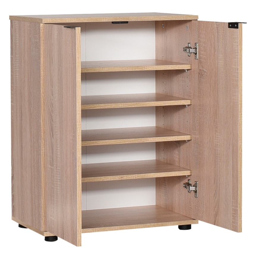 Jalanõudekapp 78x60 cm pruun