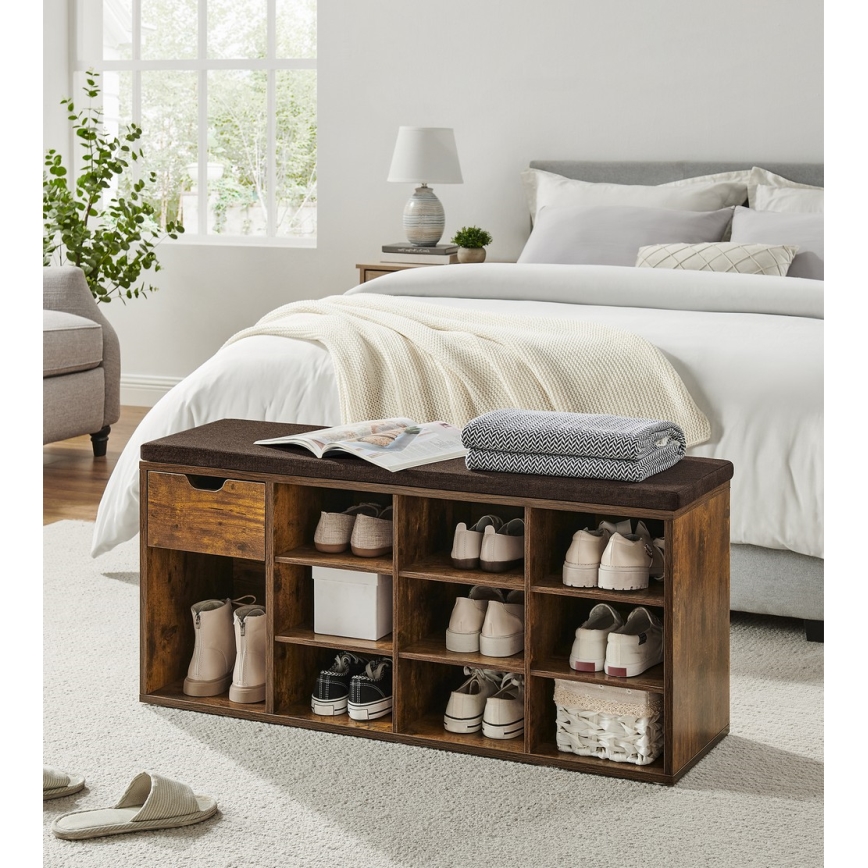 Jalatsikapp VOREN pruun/must