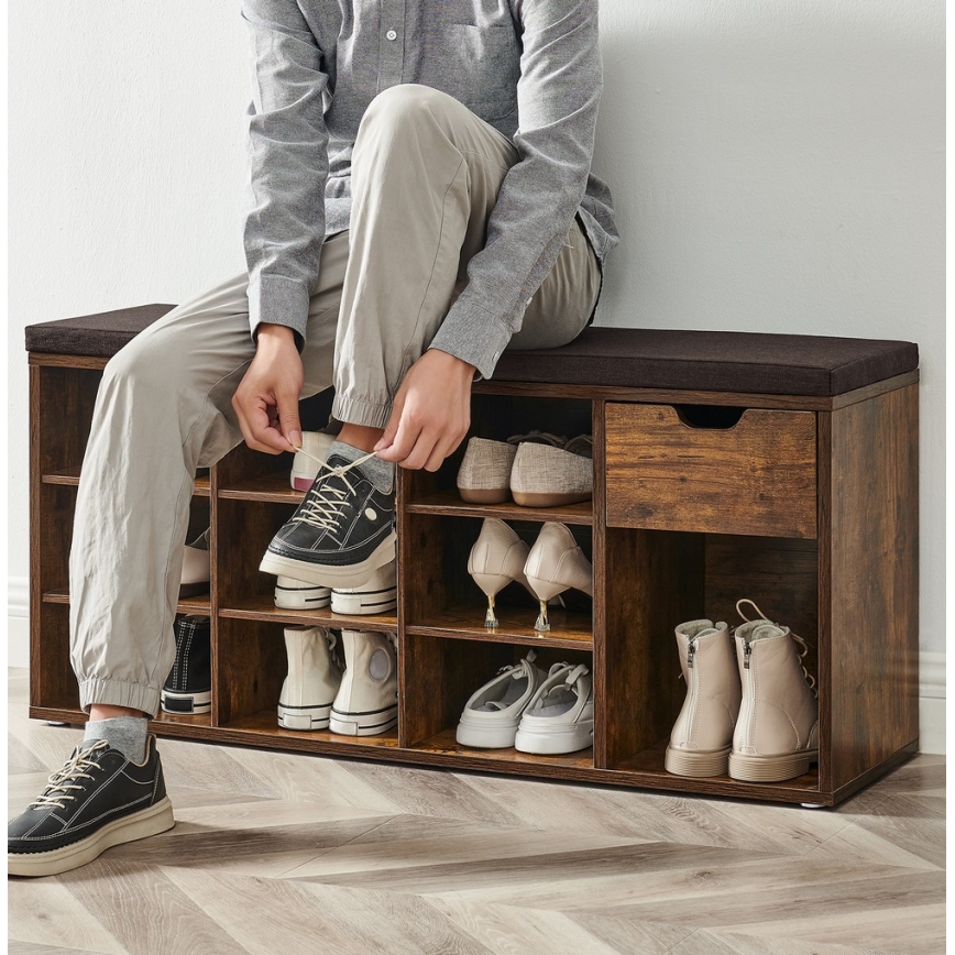 Jalatsikapp VOREN pruun/must