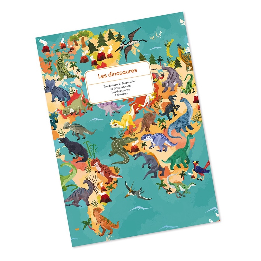 Janod - Laste hariv pusle 200 tk dinosaurused