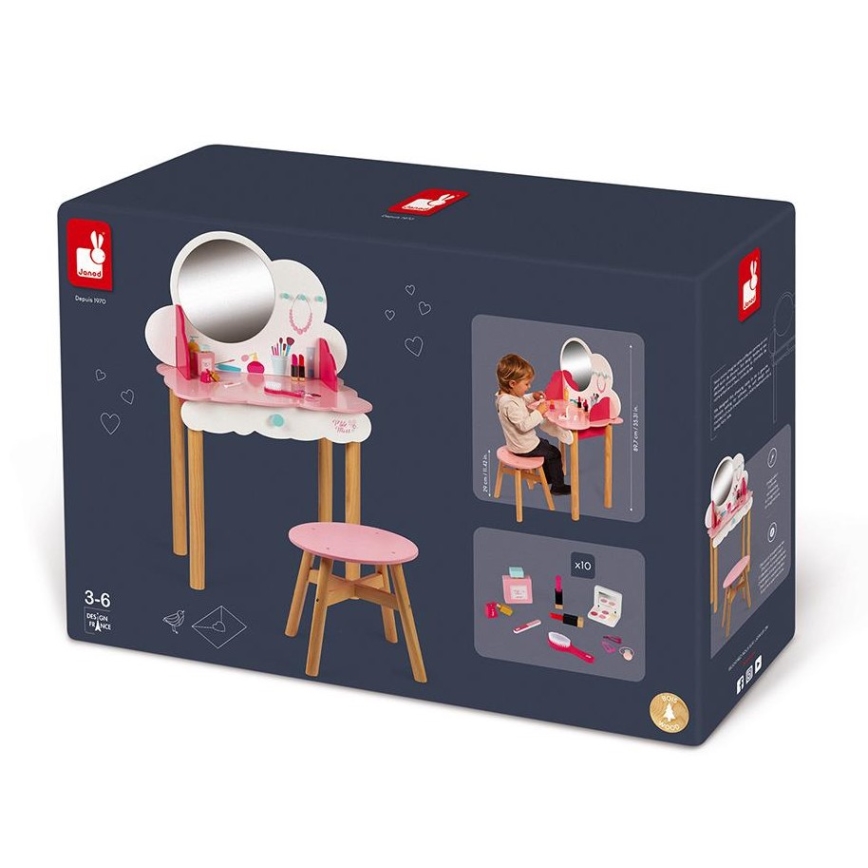 Janod - Laste meigilaud CANDY CHIC