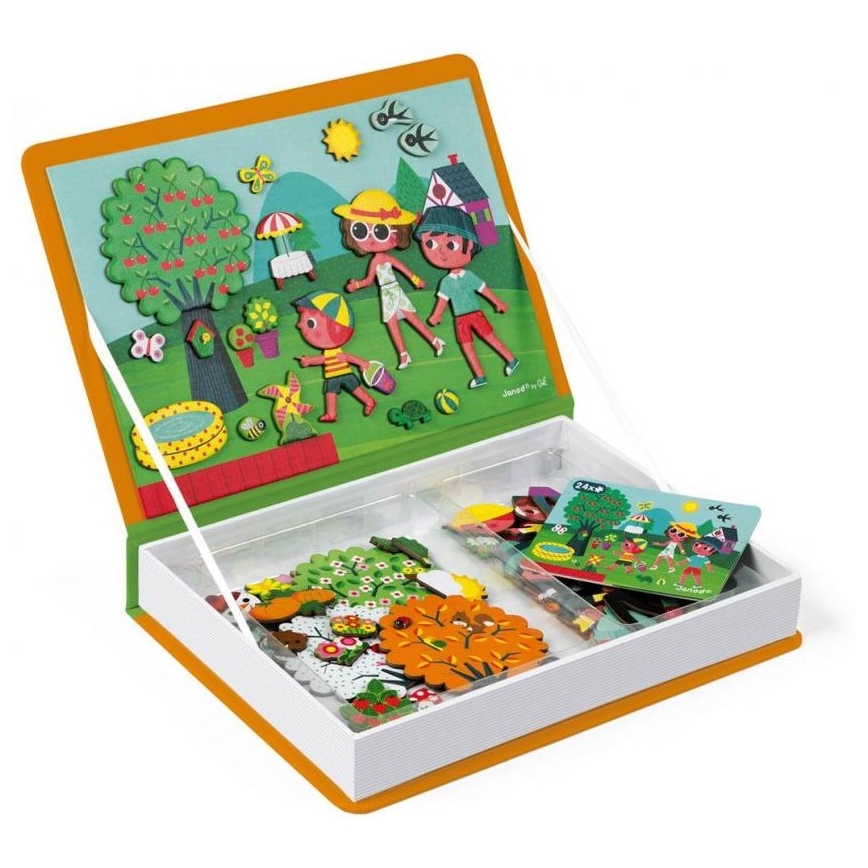 Janod - Magneetiline raamat MAGNETIBOOK aastaajad