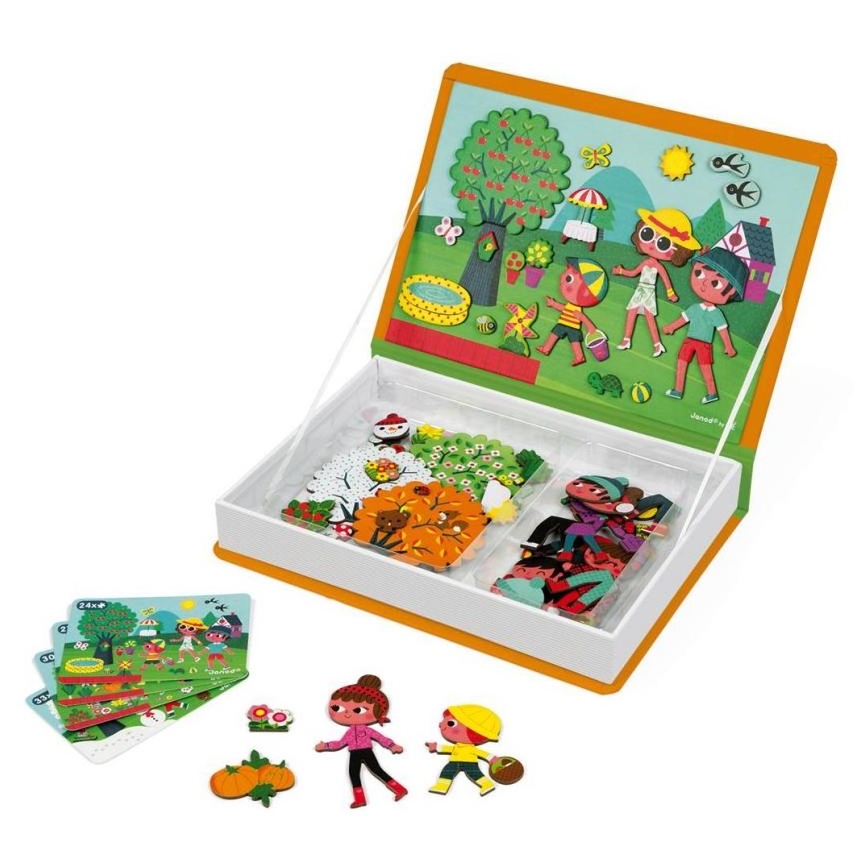 Janod - Magneetiline raamat MAGNETIBOOK aastaajad