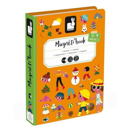 Janod - Magneetiline raamat MAGNETIBOOK aastaajad