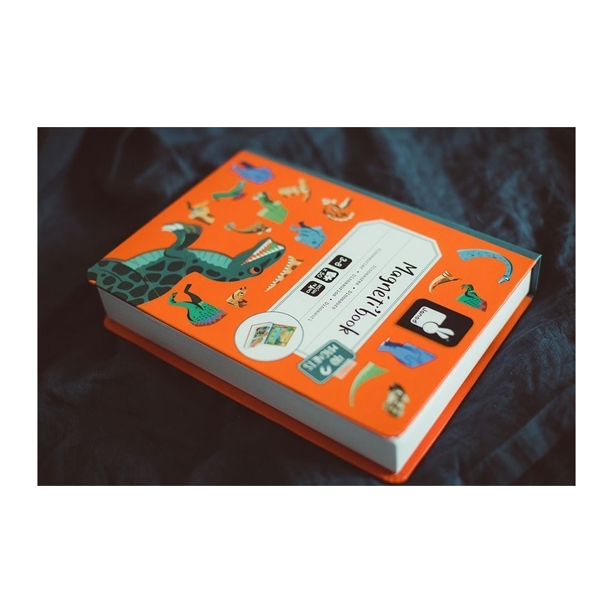 Janod - Magneetiline raamat MAGNETIBOOK dinosaurused