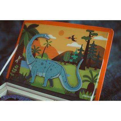 Janod - Magneetiline raamat MAGNETIBOOK dinosaurused