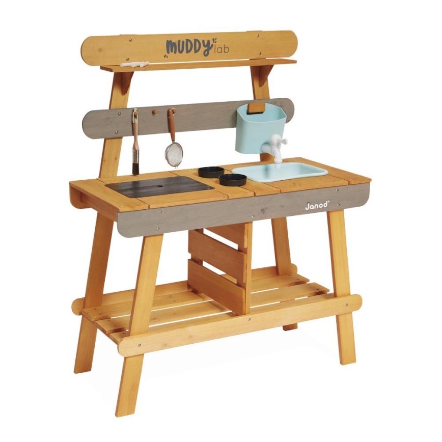 Janod - MUDDY LAB puidust õueköök