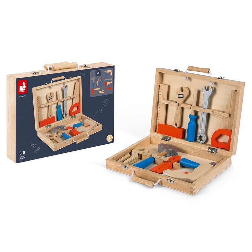 Janod - Tööriistakohver BRICOKIDS