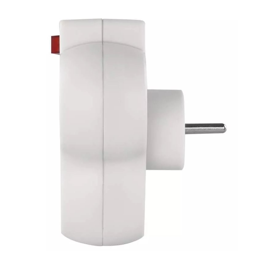 Jaotuspistik koos lülitiga 3x10A/230V