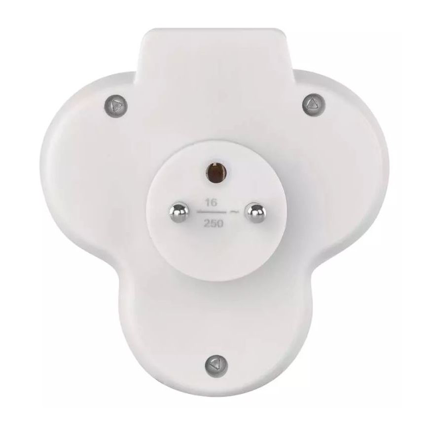 Jaotuspistik koos lülitiga 3x10A/230V