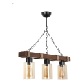 Jasmini riputav lendedor 3xE27/40W/230V pruun/beez