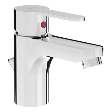JIKA H3111Z10041111 - Valamu kraan + äravool koos ülevooluga LYRA 12,5 cm läikiv kroom