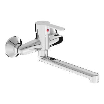 JIKA H3111Z70042301 - Valamu kraan LYRA 15x26,1 cm läikiv kroom