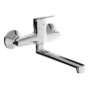 JIKA H3112E70042301 - Valamu kraan TALAS 15x26,1 cm läikiv kroom