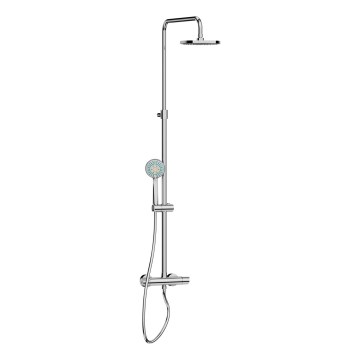 JIKA H3337170045711 - Dušikomplekt termostaatilise kraaniga MIO läikiv kroom