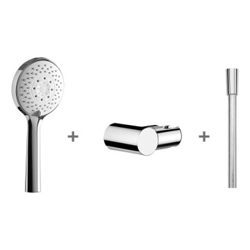 JIKA H3651X00043621 - Dušikomplekt CUBITO läikiv kroom