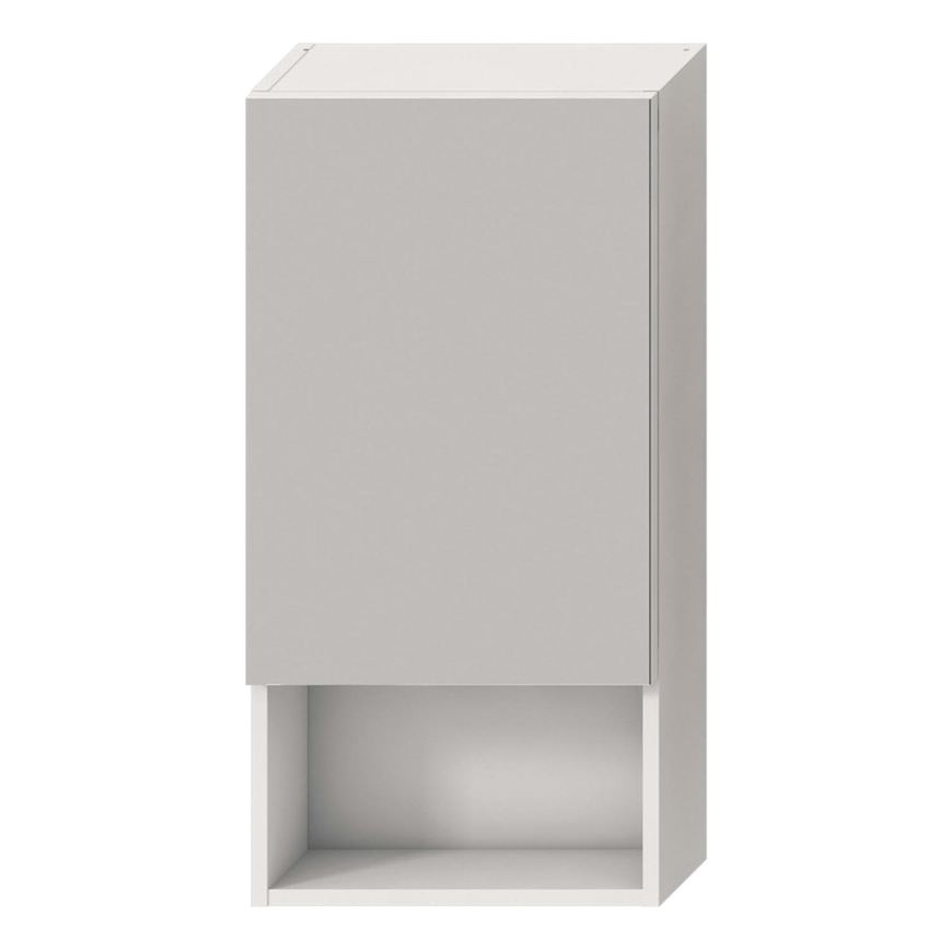 JIKA H4532210383041 - Peeglikapp riiuliga LYRA 80x40 cm valge