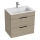 JIKA H4536021765141 - Vannitoakapp koos valamuga CUBE 60,7x65 cm saareviimistlus
