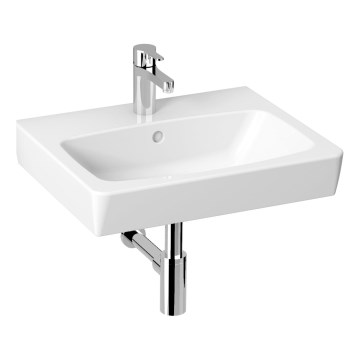 JIKA H8103810001041 - Seinale kinnitatav valamu LYRA 55x45 cm keraamika/valge
