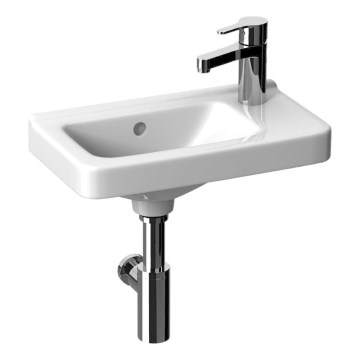 JIKA H8114240001061 - Seinale kinnitatav valamu CUBITO 45x25 cm keraamika/valge
