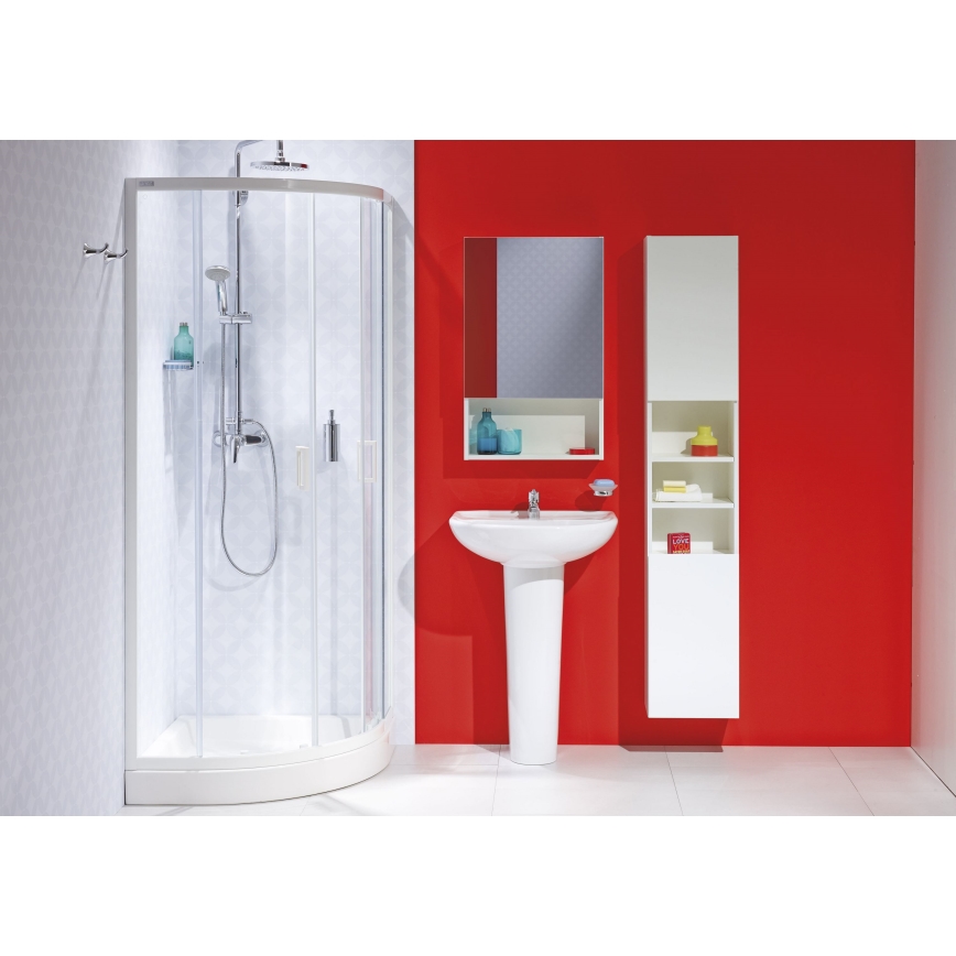 JIKA H8143820001041 - Seinale kinnitatav valamu LYRA 55x45 cm keraamika/valge