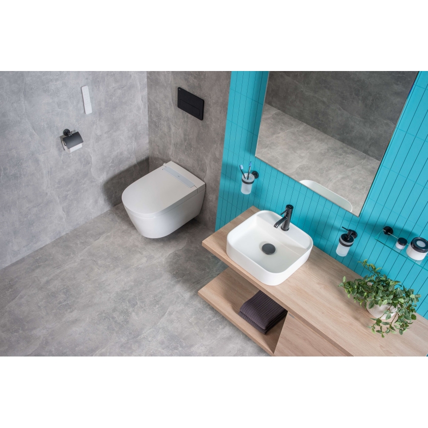 JIKA H8183610001111 - Kraanikauss töötasapinnale ASTRA 40x40 cm keraamika/valge