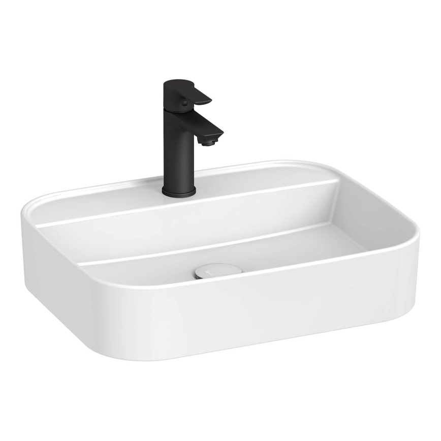 JIKA H8183620001111 - Kraanikauss töötasapinnale ASTRA 50x40 cm keraamika/valge