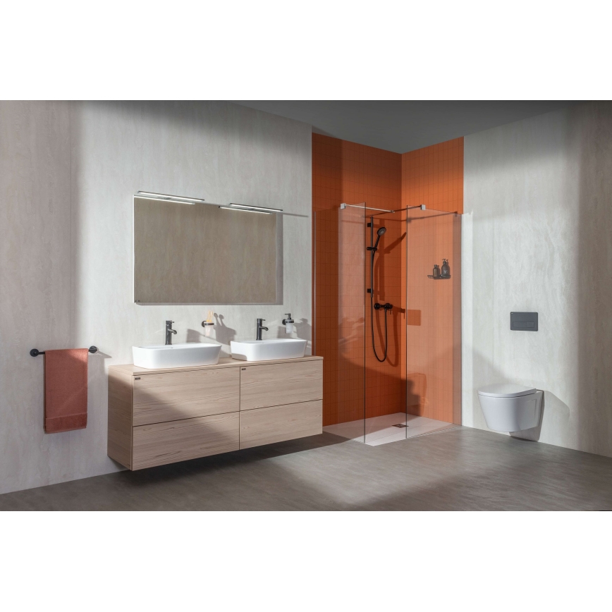 JIKA H8183827571041 - Kraanikauss töötasapinnale LYRA 55x40 cm keraamika/matt valge