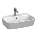 JIKA H8183827571041 - Laudale kinnitatav valamu LYRA 55x40 cm keraamika/mattvalge