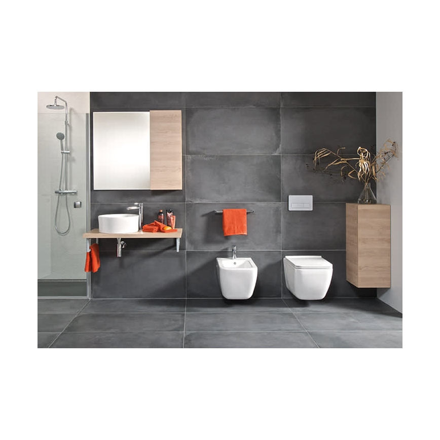 JIKA H8184200001121 - Kraanikauss töötasapinnale CUBITO d. 40 cm keraamika/valge