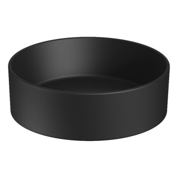 JIKA H8184207161121 - Kraanikauss töötasapinnale CUBITO d. 40 cm keraamika/matt must