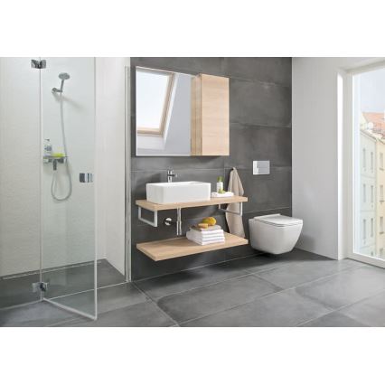 JIKA H8184230001121 - Kraanikauss töötasapinnale CUBITO 50x35 cm keraamika/valge