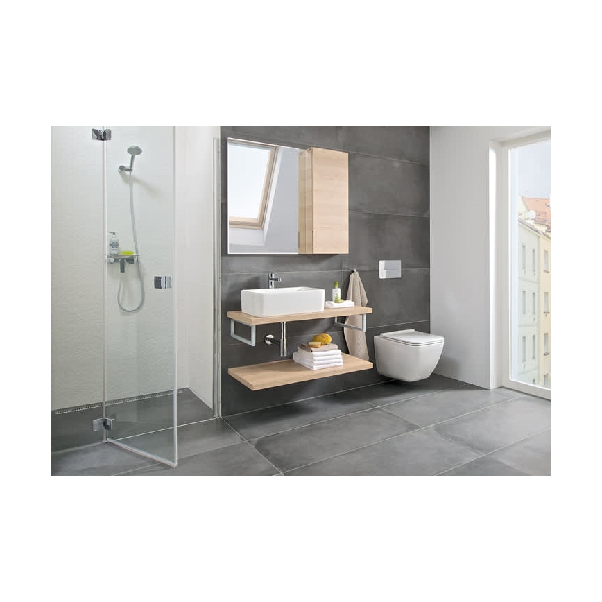 JIKA H8184230001121 - Kraanikauss töötasapinnale CUBITO 50x35 cm keraamika/valge