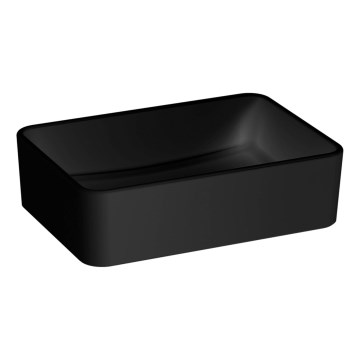 JIKA H8184237161121 - Kraanikauss töötasapinnale CUBITO 50x35 cm keraamika/matt must