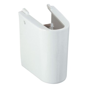 JIKA H8199510000281 - Valamu äravoolu kate CUBITO 34,5x28,5 cm keraamika/valge