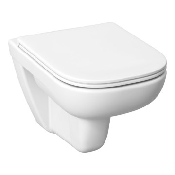 JIKA H8666140000001 - seinale kinnitatav WC-pott DEEP, keraamika/valge + SoftClose WC-kaas DEEP, duroplast/valge