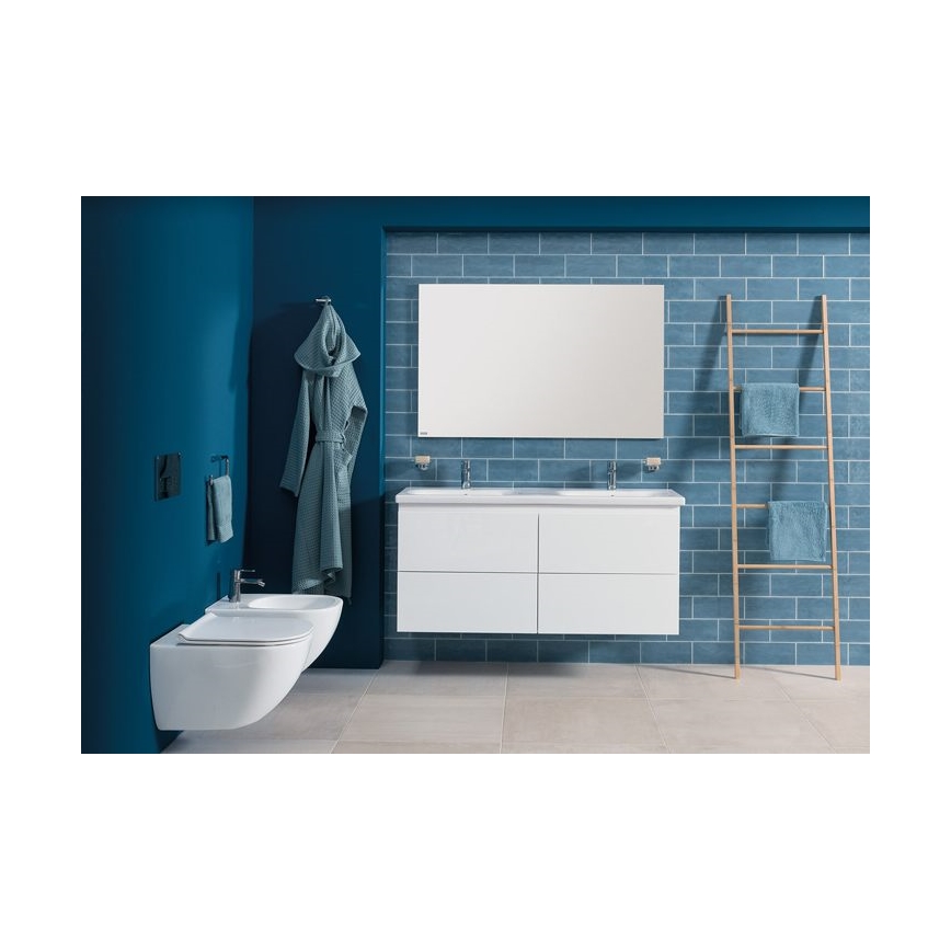 JIKA H8667140000001 - Seinale riputatav WC-pott MIO keraamika/valge + WC-poti kaas SoftClose MIO duroplast/valge