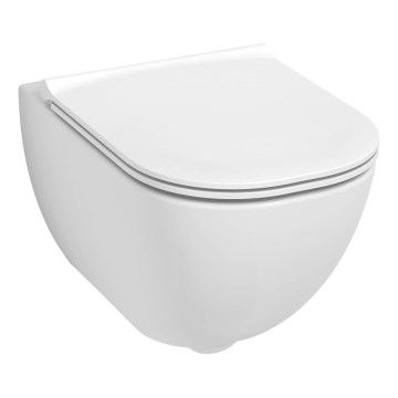 JIKA H8667180000001 - Seinale kinnitatav WC MIO keraamika/valge + SoftClose WC-poti kaas MIO duroplast/valge