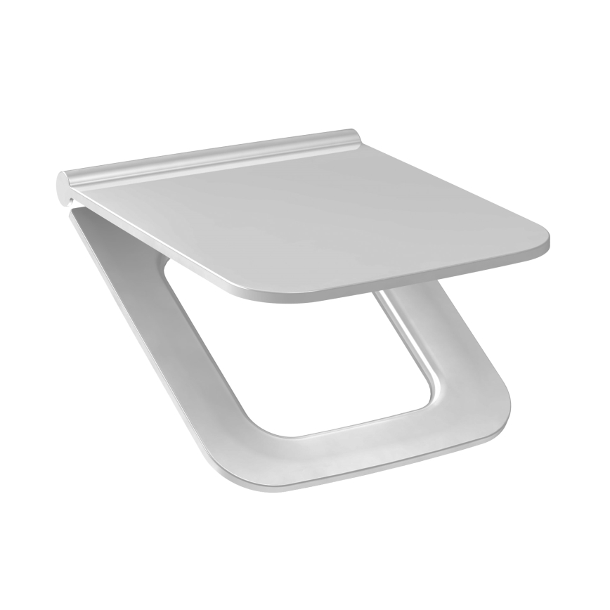 JIKA H8669540000001 - Seinapealne WC PURE keraamika/valge + WC-poti kaas SoftClose PURE duroplast/valge
