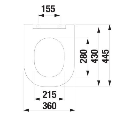 JIKA H8917160000631 - Prill-laud SoftClose MIO duroplast/valge