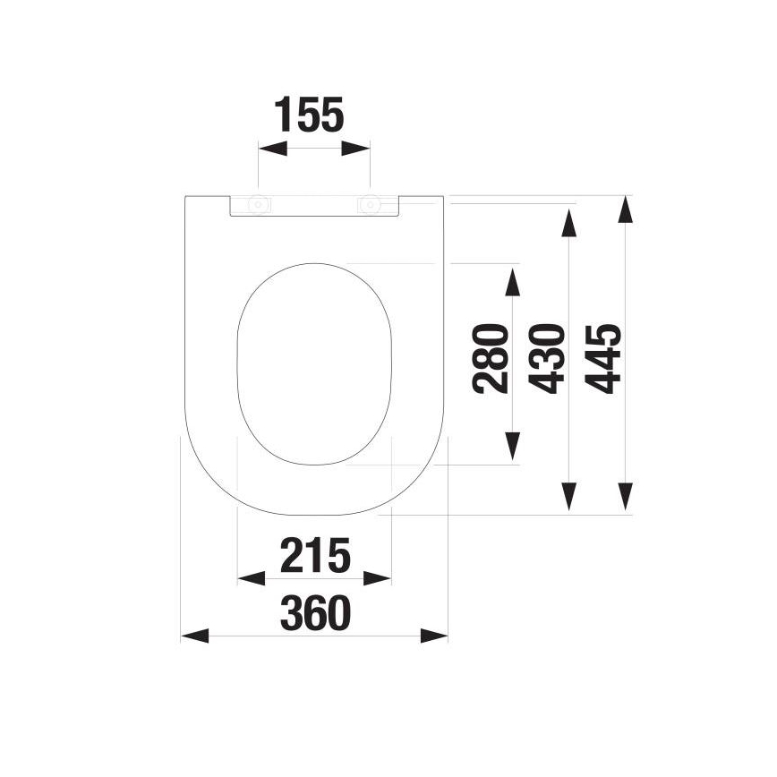 JIKA H8917167570631 - Prill-laud SoftClose MIO duroplast/valge