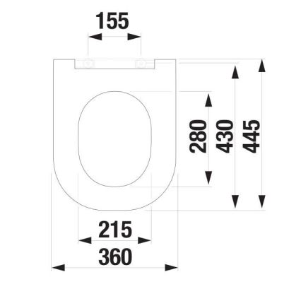 JIKA H8917167570631 - WC-poti kaas SoftClose MIO duroplast/mattvalge