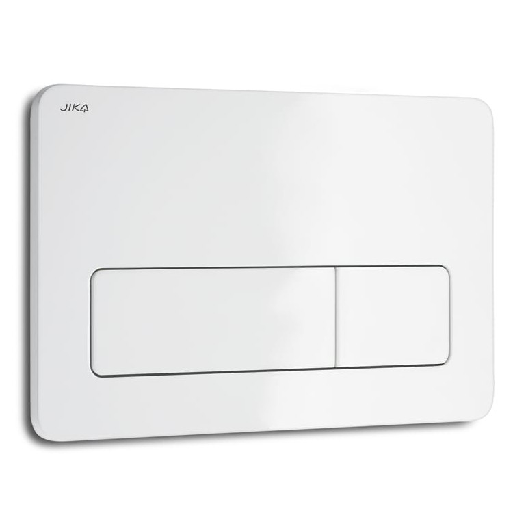 JIKA H8936620000001 - Kahefunktsiooniline loputusnupp DUAL PRO, valge