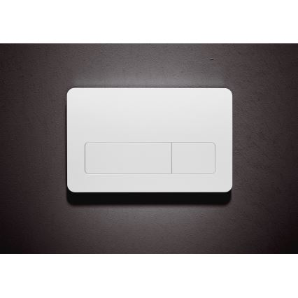 JIKA H8936620000001 - Kahefunktsiooniline loputusnupp DUAL PRO, valge