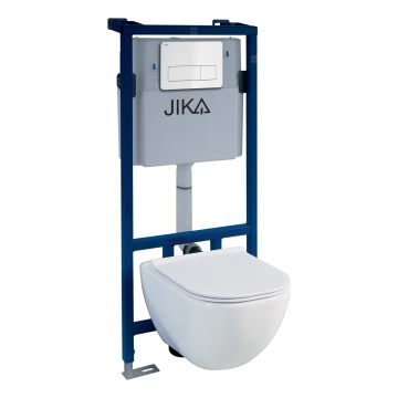 JIKA H8956520000001 - Varjatud moodul seinale kinnitatava WC-poti jaoks bidee valmidusega