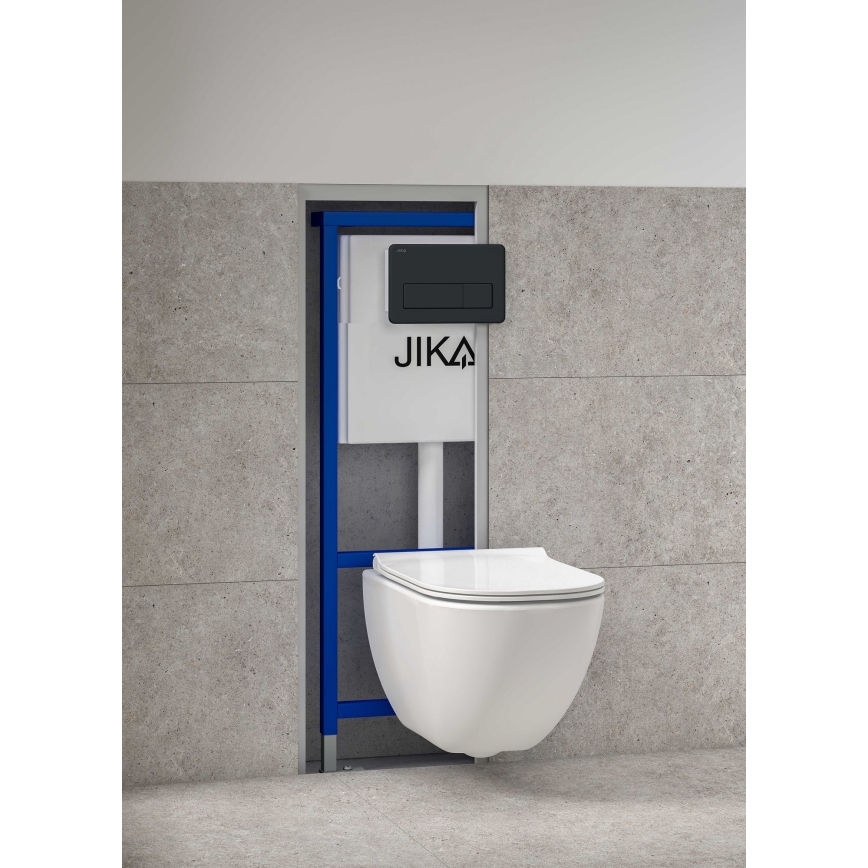 JIKA H8956520000001 - Varjatud moodul seinale kinnitatava WC-poti jaoks bidee valmidusega